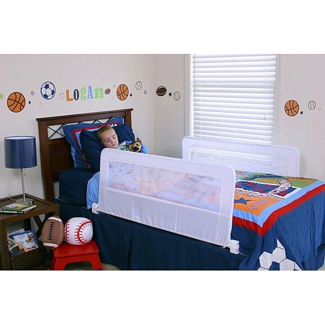 Safety Bed Rails Child Guard Swing Down Double Sided New