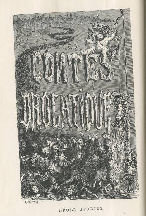 Balzac Gustave Dore Droll Stories 1874 1st Binding