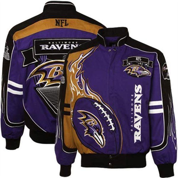 Baltimore Ravens Red Zone Jacket Made by GIII