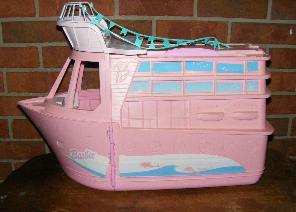 Barbie Doll House Boat Party Cruise SHIP Pink