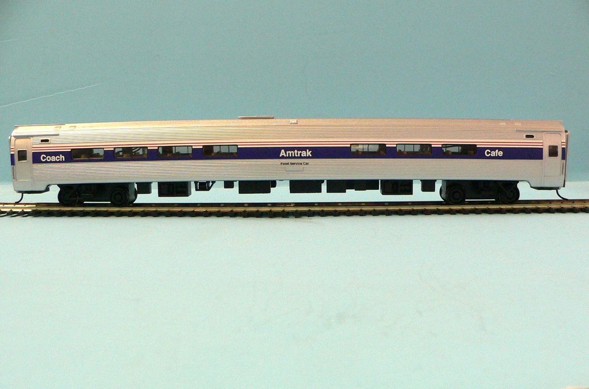 HO Scale Model Railroad Trains Layout Bachmann Amtrak Phase 4