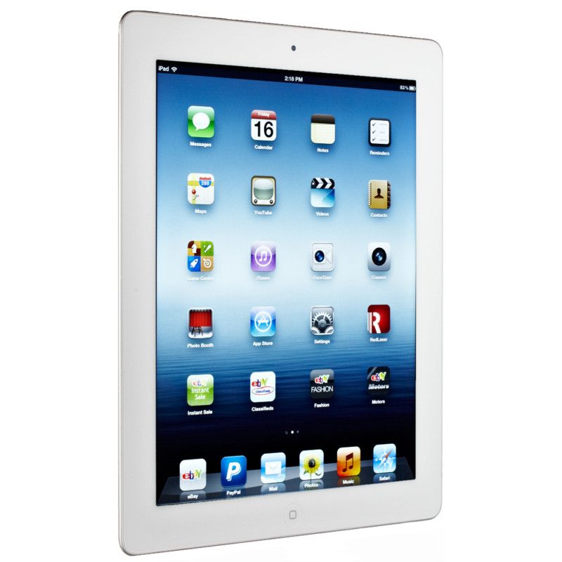 Apple iPad 3rd Generation 64GB, Wi Fi, 9.7in   White