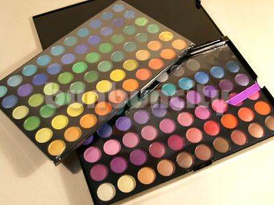 MANLY 120 Color Eye Shadow Palette Cosmetic Makeup Set (Series 01)