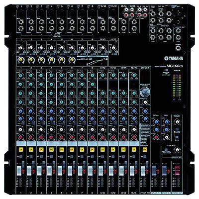 Yamaha MG166CX 16 Channel Mixer With Compression and Effects