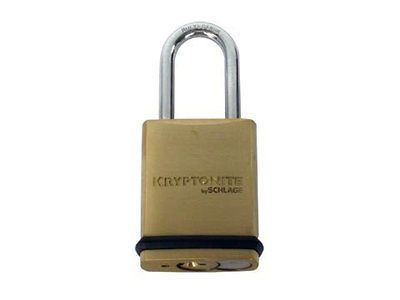 Schlage KS43F3200 N/A Brass Padlock from the 43 Series   Cylinder Sold 
