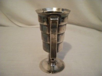 Antique Napier Sterling Silver Jigger Drink Measuring Bar Cup Scrap 94 
