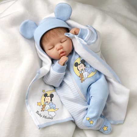 Ashton Drake Disney Babies BABY MICKEY So Truly Real Tiny Miracles 10 