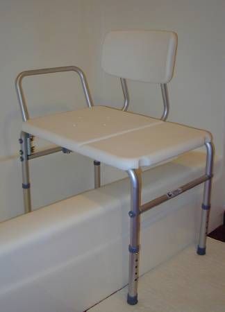 Medical Transfer Bath Seat Bench Shower Bathtub Stool Chair Detachable 