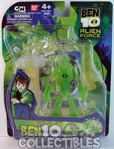 Ben 10 Alien Force Action Figure Goop Defender
