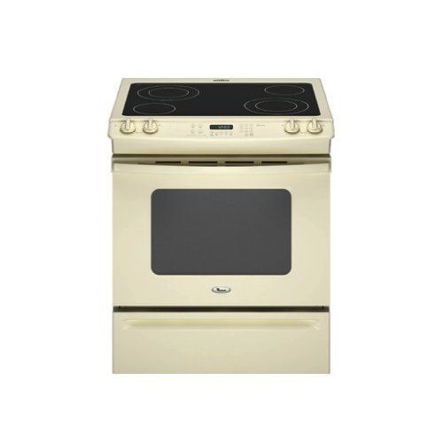 Brand New Whirlpool GY397LXUT 30 Electric Slide In Range Bisque
