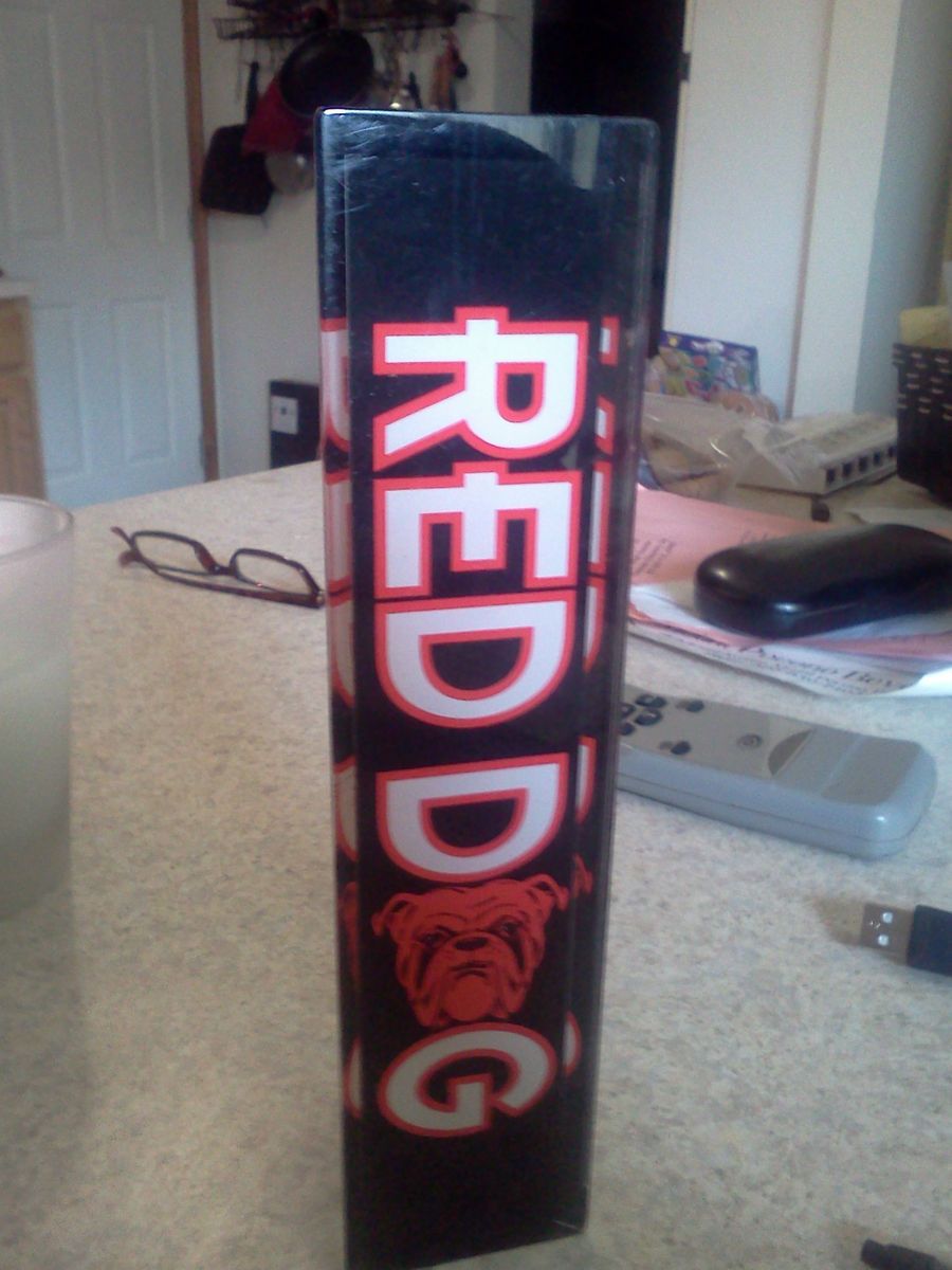 RED DOG 8BEER TAP HANDLE/3 SIDED/BRAND NEWNEW OLD STOCK