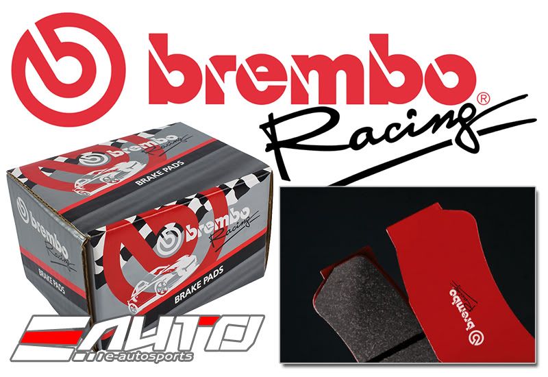 Brembo Racing BRP66 Front Brake Pad Impreza STI GDB GGB GRB GRF gVF 