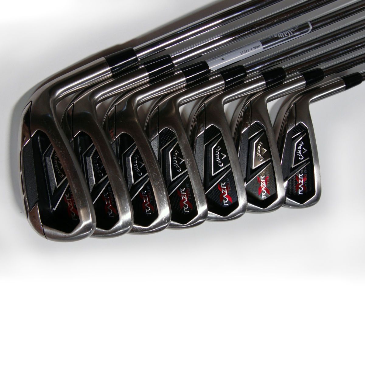 Callaway RAZR X Tour Iron Set 4 PW with Uniflex Nippon 1100 Shafts