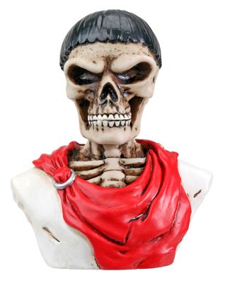 Caesar Skull Dashboard Figurine Bizarre Hot Rat Rod