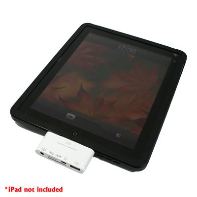 iPad AV Out Camera Connection Kit USB SD MS Card Reader