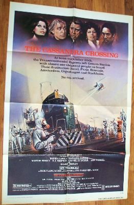 THE CASSANDRA CROSSING (1977) US 1 sheet   Fine to Ex condition