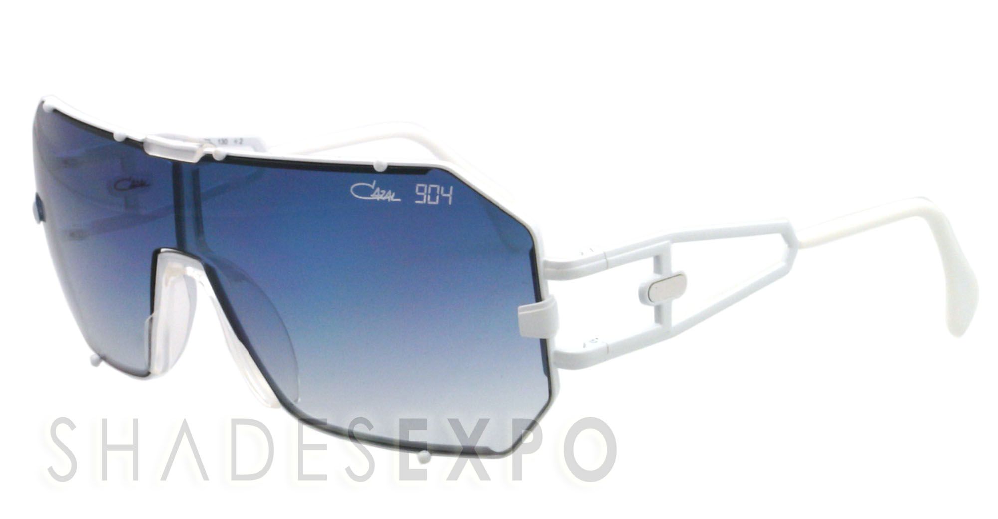 New Cazal Sunglasses CZ 904 White 070 Interchangable