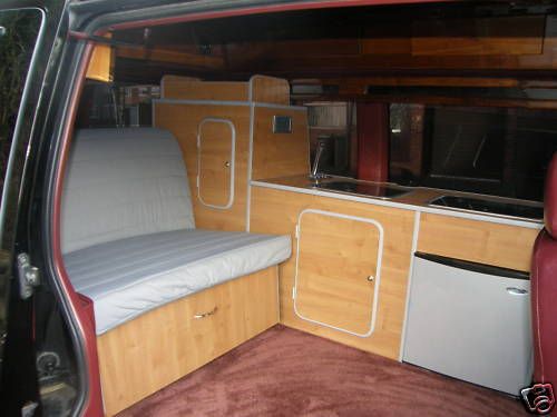Chevrolet Astro camper Interior Conversion Surf Day Van