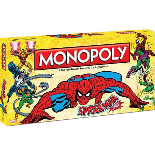 Spider Man Collectors Edition Monopoly
