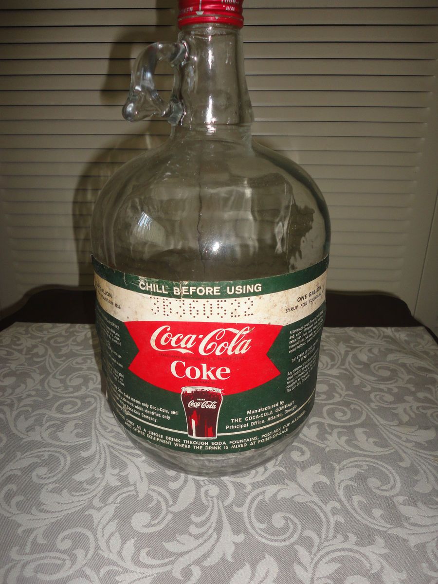  Vintage Coca Cola Syrup Jug