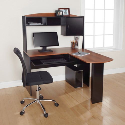  Desk with Hutch Home Office Computer Furniture Table Wood