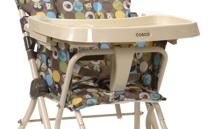 Cosco Slim Fold Baby Child Toddler Folding High Chair HC185AWV