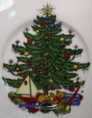 CUTHBERTSON china AMERICAN CHRISTMAS TREE Red Trim Cup   NO Saucer