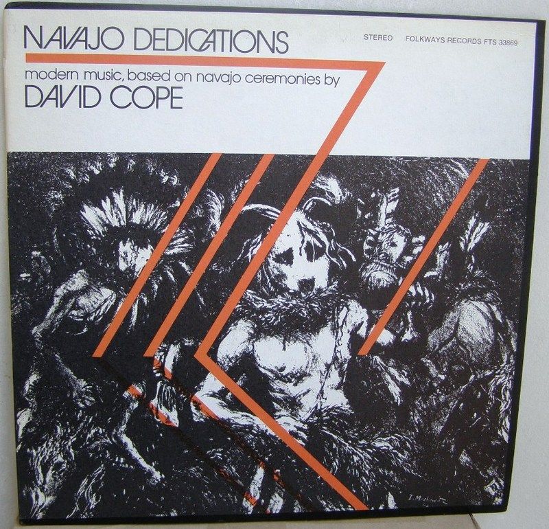 David Cope Navajo Ceremony Electronic LP Folkways John Cage Alvin