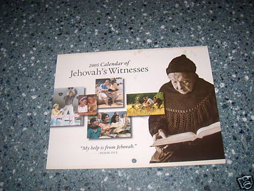 Watchtower Calendario de Los Testigos de Jehovah 2005