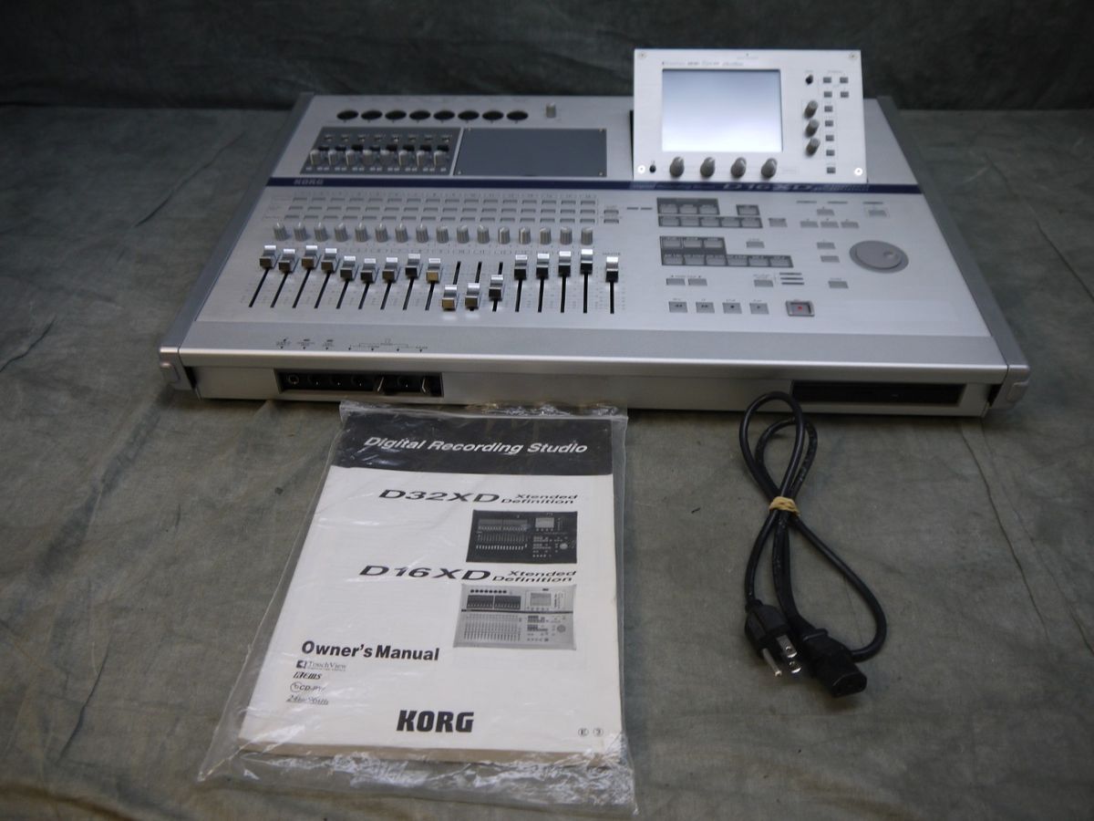 Korg D16XD Xtended Definition Recording Studio