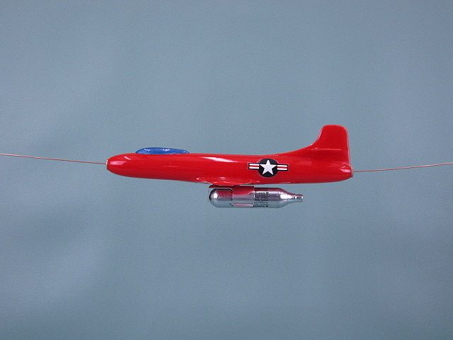 Douglas Skystreak D 558 1 Allyn Model Fly By Wire Jetex CO2 Marion