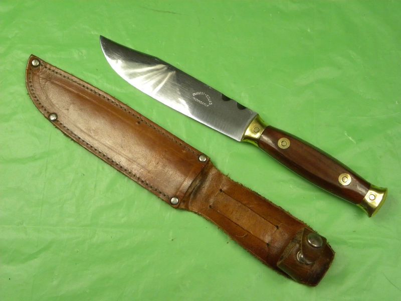 French Dubost Colas Custom Made Fighting Hunting Knife