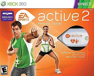 Ea Sports Active 2 New Xbox 360 Includes SEALED Game and Heart Monitor