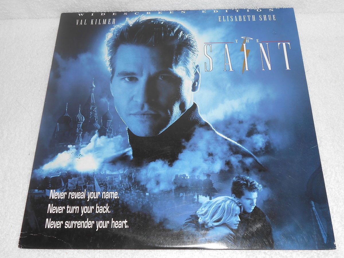 The Saint Elisabeth Shue Val Kilmer 1997 Paramount Laserdisc Movie