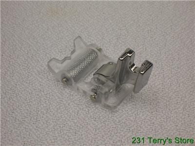 NEW ROLLER FOOT SINGER SEWING MACHINE LOW SHANK ZIGZAG KENMORE WHITE