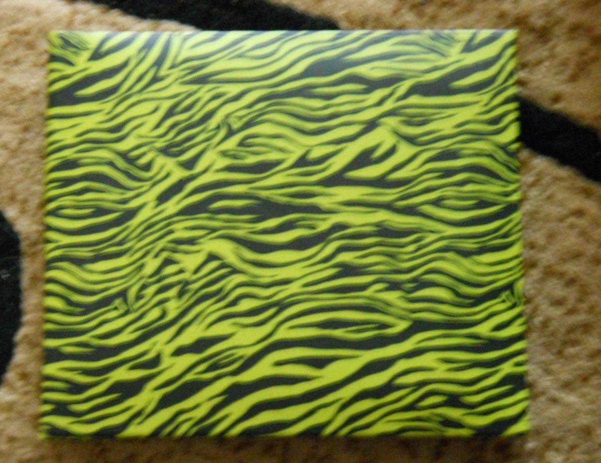   Zebra Animal Print Hardback Paper Studio EXPANDABLE 7 5x6 5 Photo