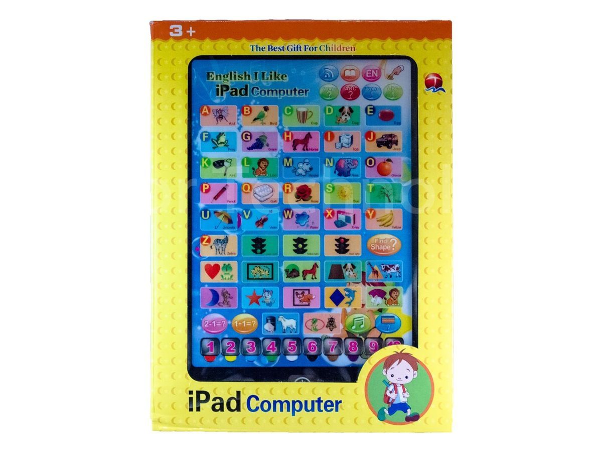 English Learning Touch Tablet Computer for Children Baby Kids Toy