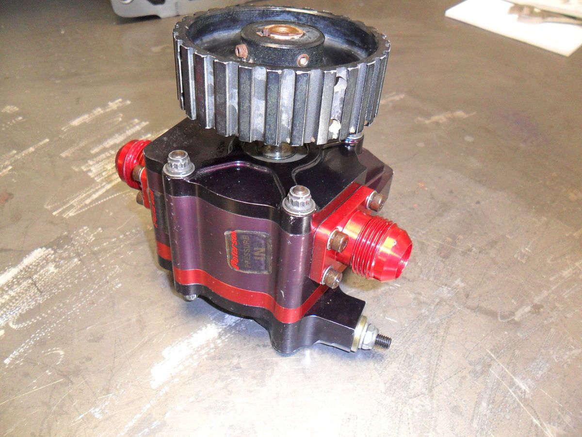 USED PETERSON SINGLE STAGE BEAR CLAW BELT DRIVE WET SUMP OIL PUMP SBC