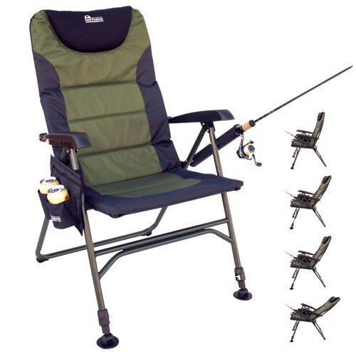 Earth Products Ultimate Outdoor Adjustable Fishing Chair with