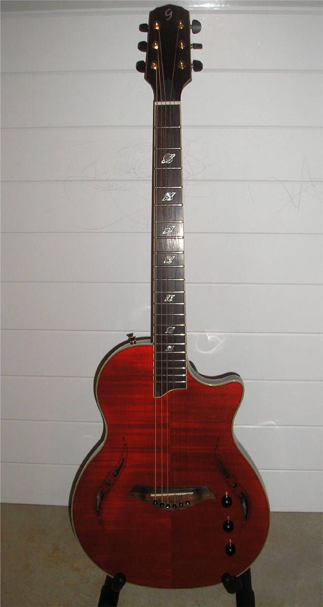 Giannini GNSL s FM Nashlyn Series Acoustic Electric Cutaway Guitar
