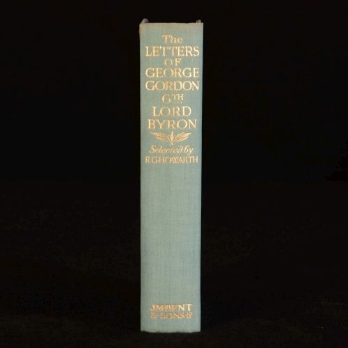 1933 The Letters of George Gordon 6th Lord Byron First Edition