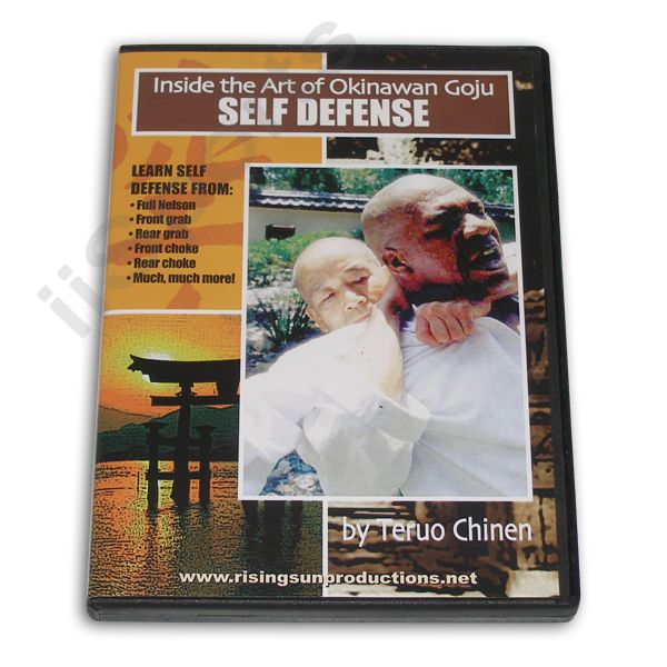 Okinawan Goju Ryu Karate Self Defense DVD Teruo Chinen Bunkai Oyo