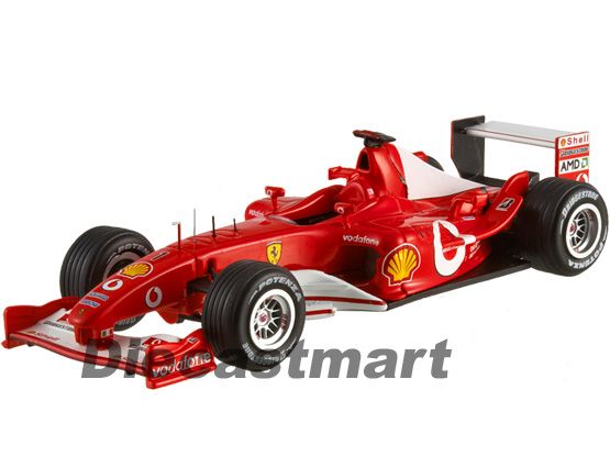 Hotwheels Elite X5514 1 43 Ferrari 2003 GA Michael Schumacher Italy F1