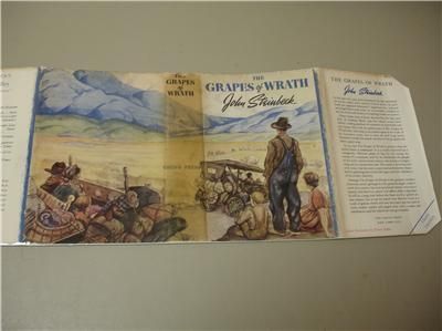 1939 The Grapes of Wrath John Steinbeck First Edition