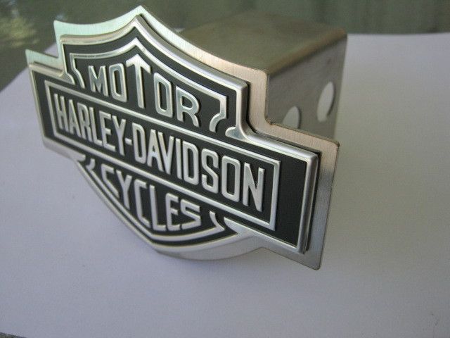 Harley Davidson Emblem Hitch Cover Silver Color