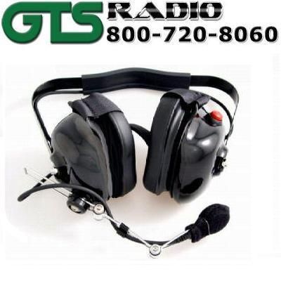 Black GTS Racing Headset Headphone Radio Electronics