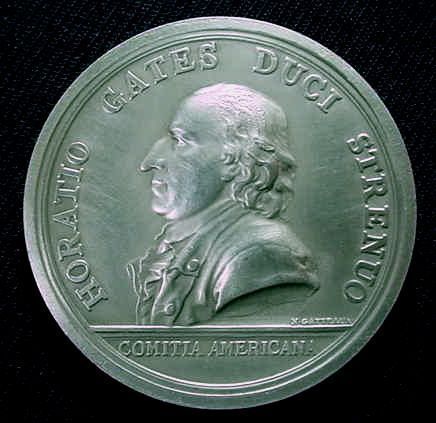 Comitia Americana US Revolution Horatio Gates Hudson Valley Medal