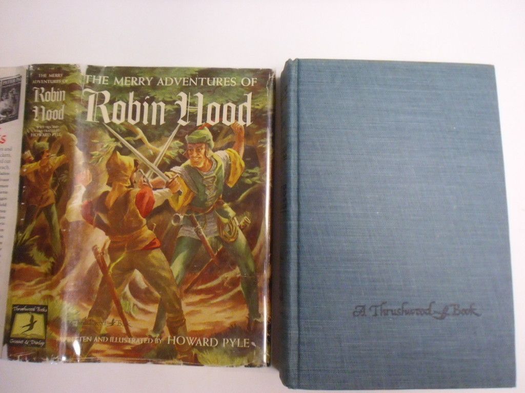Merry Adventures of Robin Hood Howard Pyle DJ Thrushwood 1950s