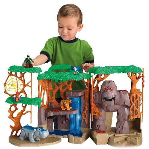 Imaginext Gorilla Mountain Playset Accessories Great Fun Play Set New