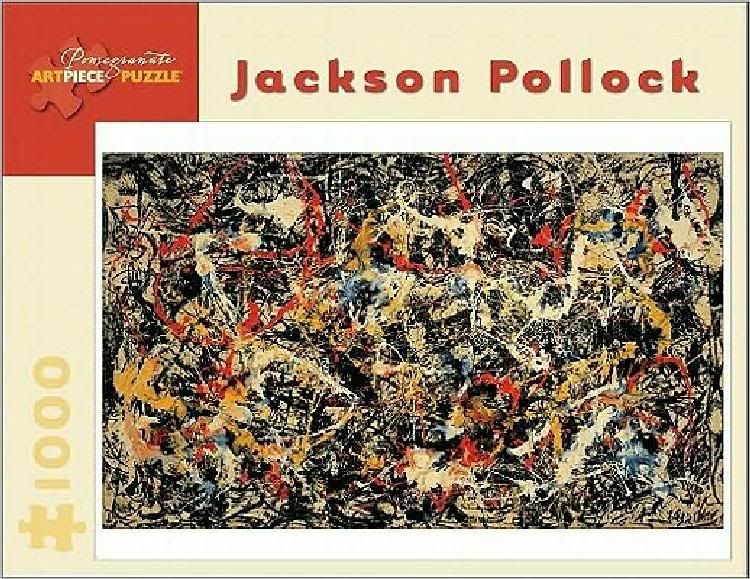 Jackson Pollock 1000 Piece Jigsaw Puzzle Brand New and Still SEALED